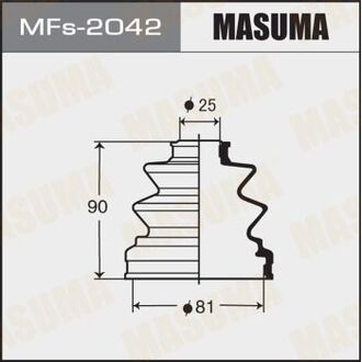 MFS2042 MASUMA Пыльник ШРУСа наружный(силикон) Mitsubishi L200 (05-), Pajero (00-06), Pajero Sport (09-) (MFS2042) MASUMA