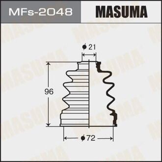 MFs2048 MASUMA Пыльник ШРУСа (силикон)SUBARU OUTBACK (BR) 2.5 i AWD (13-18), SUBARU FORESTER (0