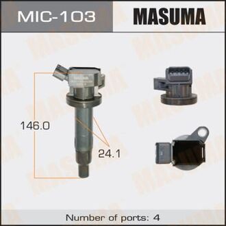 MIC-103 MASUMA КАТУШКИ Зажигания 1ZZFE, ZZT24#, ZZE124, ZCA2#