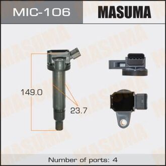 MIC-106 MASUMA КАТУШКИ Зажигания 1GFE, 1UZFE, 3UZFE, 2UZFE