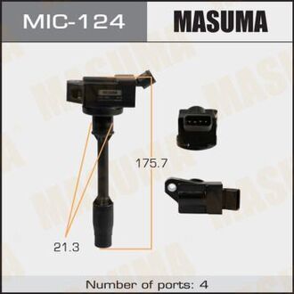 MIC124 MASUMA Катушка зажигания (MIC124) MASUMA
