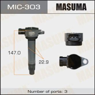 MIC-303 MASUMA КАТУШКИ Зажигания ASX, PAJERO 4B10, 4B11, 4J10, 4B12, 4J11, 6B31