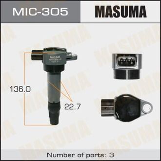 MIC-305 MASUMA КАТУШКИ Зажигания COLT, COLT PLUS 4A90, 4A91, 3A91
