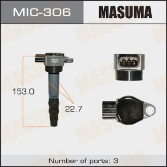 MIC-306 MASUMA КАТУШКИ Зажигания OUTLANDER, GALANT CU5W 4G69, 6G75