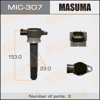 MIC-307 MASUMA КАТУШКИ Зажигания PAJERO V83W, V93W 6G74, 6G72, 6G75