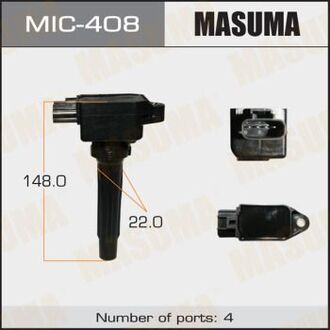MIC408 MASUMA Катушка зажигания (MIC408) MASUMA