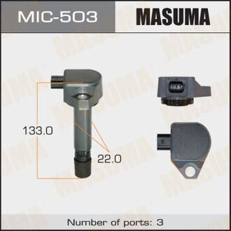 MIC503 MASUMA Катушка зажигания (MIC503) MASUMA