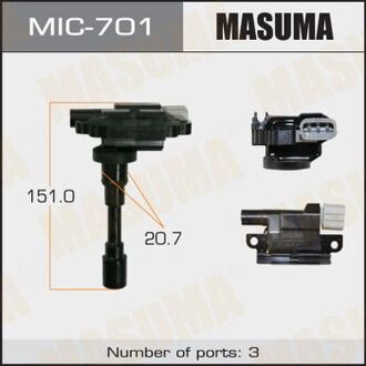 MIC-701 MASUMA КАТУШКИ Зажигания G13B, M13A, M16A, J20A, M18A, F9QB