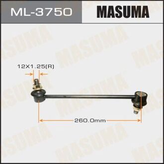 ML-3750 MASUMA ТЯЖКИ CLT-19 FR-R+L ACV30 48820-06040