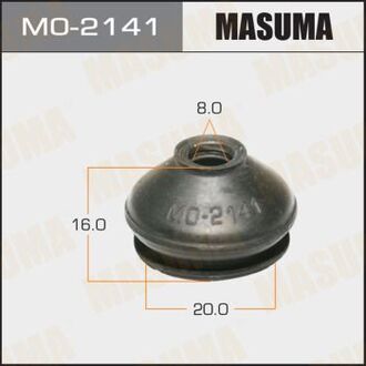 MO2141 MASUMA Пыльник опоры шаровой 8х20х16 HONDA CIVIC IX (12-20), HONDA ACCORD IX 2.4 (14-19