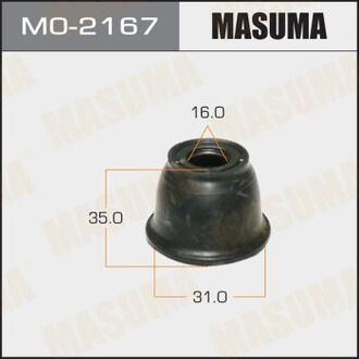 MO2167 MASUMA Пыльник опоры шаровой (MO2167) MASUMA