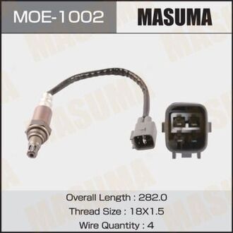 MOE1002 MASUMA Датчик кислорода (лямбда-зонд) Toyota Auris (08-11), Corolla (08-11), Hillux (05-), Land Cruiser (05-12) (MOE1002) MASUMA