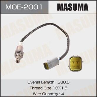 MOE2001 MASUMA Датчик кислорода (лямбда-зонд) Infinity FX35 (08-10), G37 (08-10), QX50 (08-12) (MOE2001) MASUMA