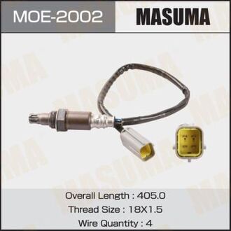 MOE2002 MASUMA Датчик кислорода (лямбда-зонд) Nissan X-Trail (07-10) / Renault Koleos (08-16) (MOE2002) MASUMA