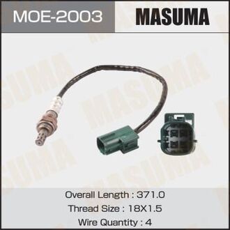 MOE2003 MASUMA Датчик кислорода (лямбда-зонд) Nissan Murano (04-08), Primera (02-07), Teana (03-08), X-Trail (01-07) (MOE2003) MASUMA