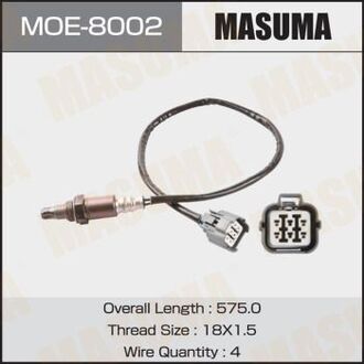 MOE8002 MASUMA Датчик кислорода (лямбда-зонд) Subaru Forester (07-10), Legacy (03-09) (MOE8002) MASUMA
