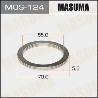 MOS124 MASUMA Кольцо глушителя графитовое (MOS124) MASUMA