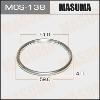 MOS138 MASUMA Кольцо глушителя (MOS138) MASUMA