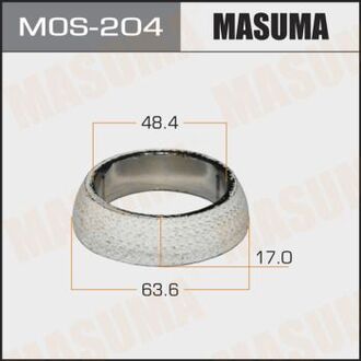 MOS204 MASUMA Кольцо глушителя (MOS204) MASUMA