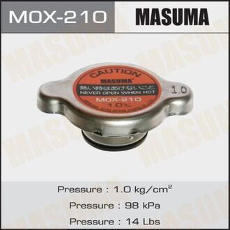 КРЫШКA РАДИАТОРА МАСЛОЗАЛИВ 1.0 MASUMA MOX-210