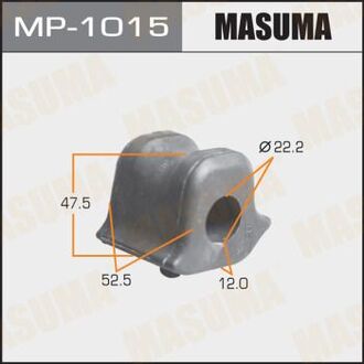 MP1015 MASUMA РЕЗ. СТАБИЛИЗАТОРА BUSH, FRONT STABIULIZER BAR, RH, RAV4-30, \05-07-ON