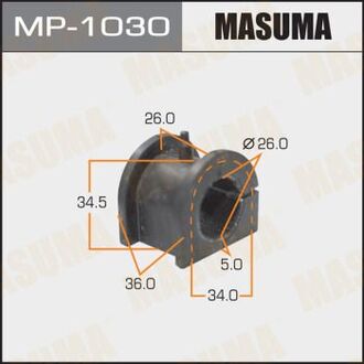 MP-1030 MASUMA РЕЗ. СТАБИЛИЗАТОРА FR CS1 3 9# CU2 5W