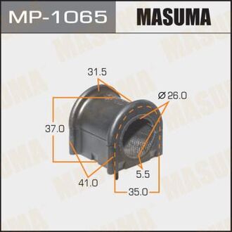 MP1065 MASUMA MP1065 Втулка стабилизатора MASUMA , front, LEXUS, RX270, RX350, RX450H [уп.2] MASUMA