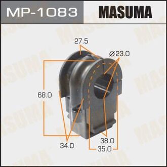 MP-1083 MASUMA РЕЗ. СТАБИЛИЗАТОРА front QASHQAI, JUKE 06-