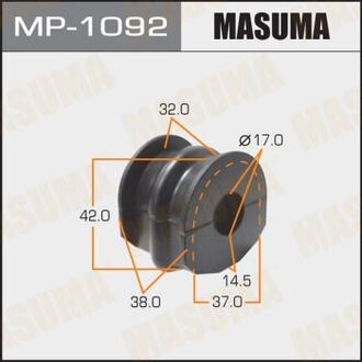 MP1092 MASUMA Втулка стаб зад Nissan Quashqai D=17mm