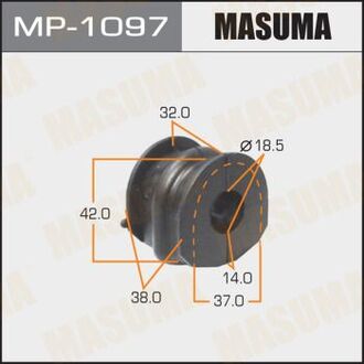 MP-1097 MASUMA РЕЗ. СТАБИЛИЗАТОРА QASHQAI J10E RR 06.12-07.04 d19