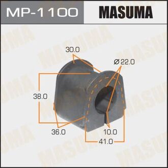 MP1100 MASUMA MP1100 Втулка стабилизатора MASUMA , rear, PAJERO SPORT, K94W, K96W, KH6W [уп.2] MASUMA