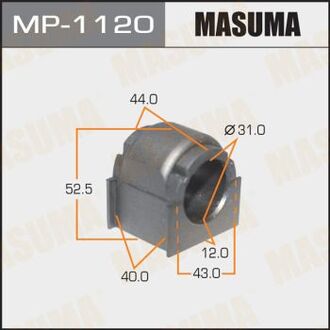 MP1120 MASUMA РЕЗ. СТАБИЛИЗАТОРА Втулка стабилизатора front CX-9 12- D-31