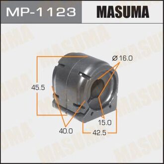 MP-1123 MASUMA РЕЗ. СТАБИЛИЗАТОРА Втулка заднего стабилизатора Mazda CX-5, KE, Mazda CX-9, D-16