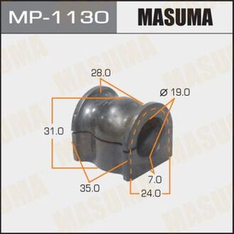 MP-1130 MASUMA РЕЗ. СТАБИЛИЗАТОРА Втулка Заднего Стабилизатора D19 Honda CR-V, RE3, RE4