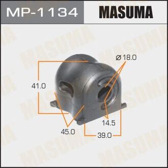 MP-1134 MASUMA РЕЗ. СТАБИЛИЗАТОРА Втулка стабилизатора "Masuma" front Honda Civic 2012- D-18