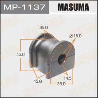 MP1137 MASUMA Втулка стабілізатора HONDA ACCORD 08- задн. (упак. 2 шт.)