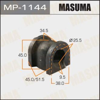 MP1144 MASUMA Втулка стабилизатора переднего Honda Accord (08-13) (Кратно 2 шт) (MP1144) Masuma
