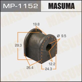 MP1152 MASUMA Втулка стабилизатора заднего Honda Civic (06-08) (Кратно 2 шт) (MP1152) Masuma