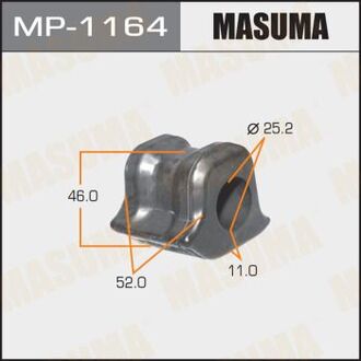 MP1164 MASUMA Втулка стойки стабилизатора передн левая MAZDA 6 (GJ, GH) 2.0 (13-18)/TOYOTA AUR