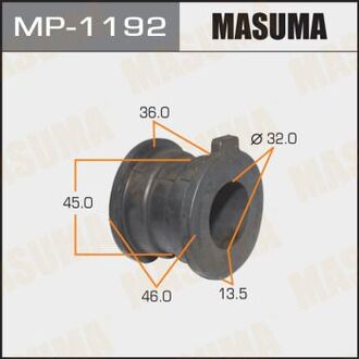 MP-1192 MASUMA РЕЗ. СТАБИЛИЗАТОРА BUSH, STABILIZER, REAR, LEXUS GX470, AIR REAR SUSP., ID=33