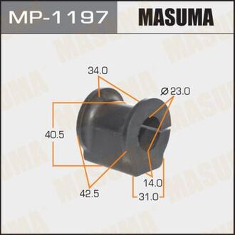 MP-1197 MASUMA РЕЗ. СТАБИЛИЗАТОРА Втулка стабилизатора переднего!d23 suzuki sx4 rw415 rw416 rw419 rw420 06-13
