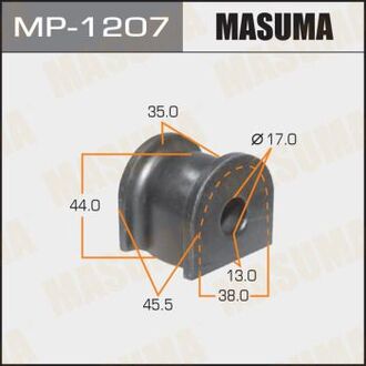 MP-1207 MASUMA РЕЗ. СТАБИЛИЗАТОРА Втулка стабилизатора задняя d-16,8 honda accord cu# 2008-2012