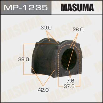 MP1235 MASUMA Втулка стабилизатора переднего Toyota Land Cruiser (-07) (Кратно 2 шт) (MP1235) Masuma