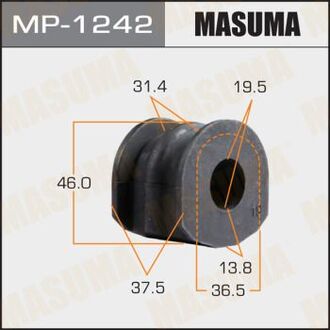 MP-1242 MASUMA РЕЗ. СТАБИЛИЗАТОРА Втулка стабилизатора Зад. подв. (d 19,5mm) Nissan Murano(Z50) 3.5 04 Teana(J31) 2.0-2.3 03
