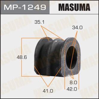 MP-1249 MASUMA РЕЗ. СТАБИЛИЗАТОРА Втулка стабилизатора передняя Nissan Skyline Crossover (J50) 2009- (34мм)