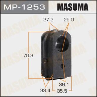 MP-1253 MASUMA РЕЗ. СТАБИЛИЗАТОРА Втулка стабилизатора передняя Nissan Murano Z50 2002-2007 D-25