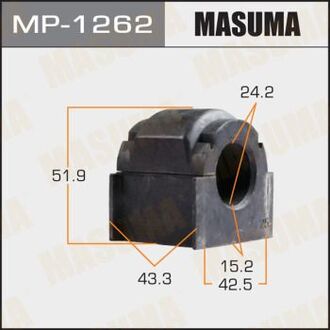 MP1262 MASUMA Втулка стабилизатора переднего Mazda CX-7 (11-) (Кратно 2 шт) (MP1262) Masuma