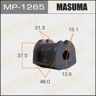 MP1265 MASUMA Втулка стабилизатора заднего Subaru Forester (07-), Impreza (07-16), Legacy (09-), XV (12-17) (Кратно 2 шт) (MP1265) Masuma