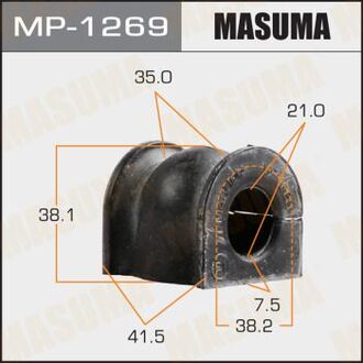 MP-1269 MASUMA РЕЗ. СТАБИЛИЗАТОРА Втулка стабилизатора передняя Honda JAZZ FIT GD# 2002-2008 (21мм)