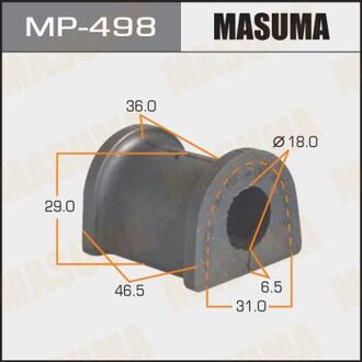 MP498 MASUMA MP498 Втулка стабилизатора MASUMA , front, Legnum EA3W, EA5W, EC5W MASUMA